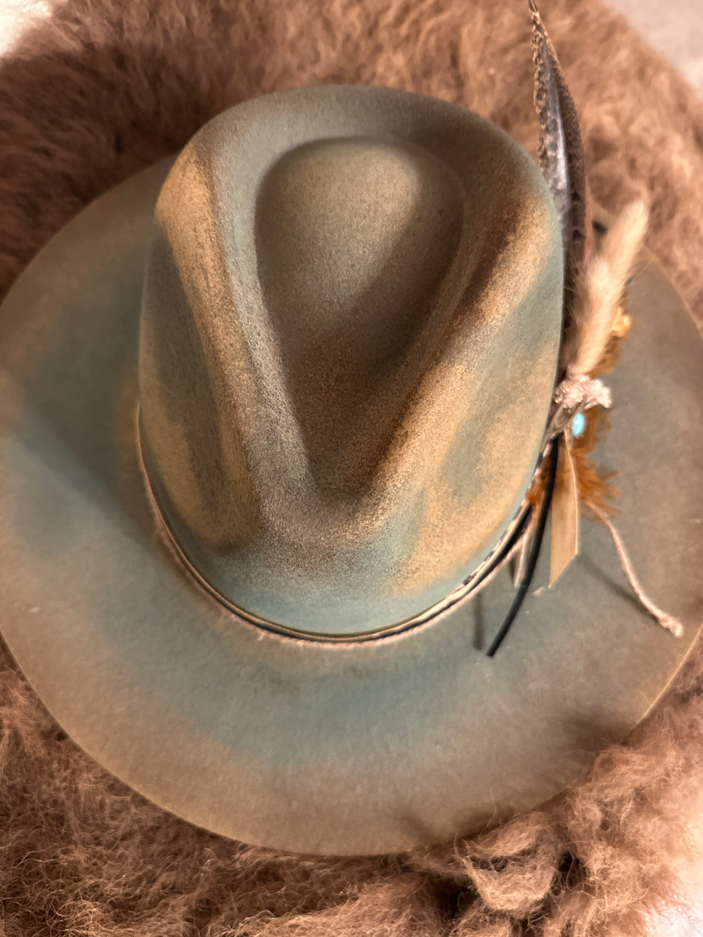 Fancy Vintage leopard band hat