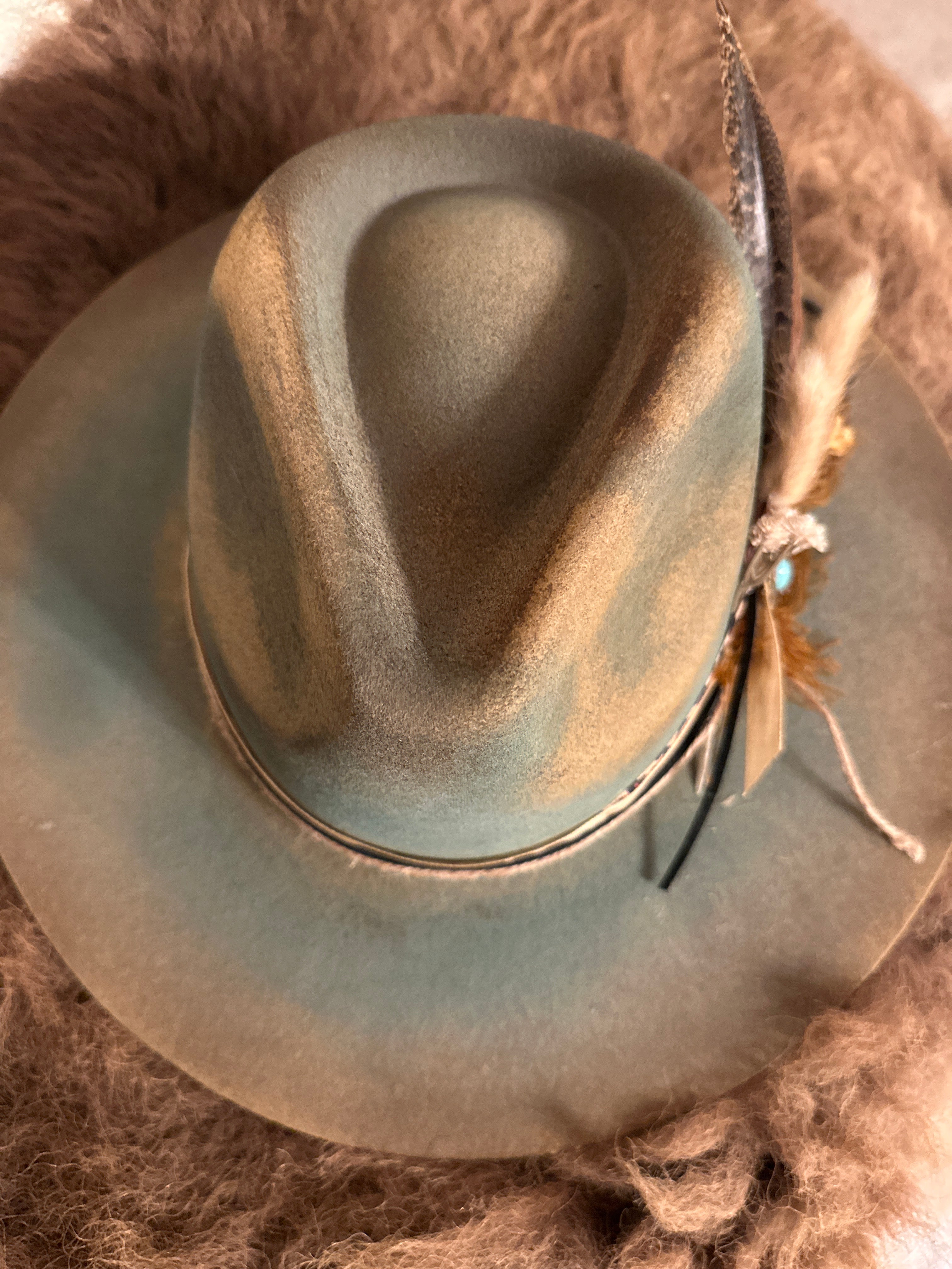 Fancy Vintage leopard band hat