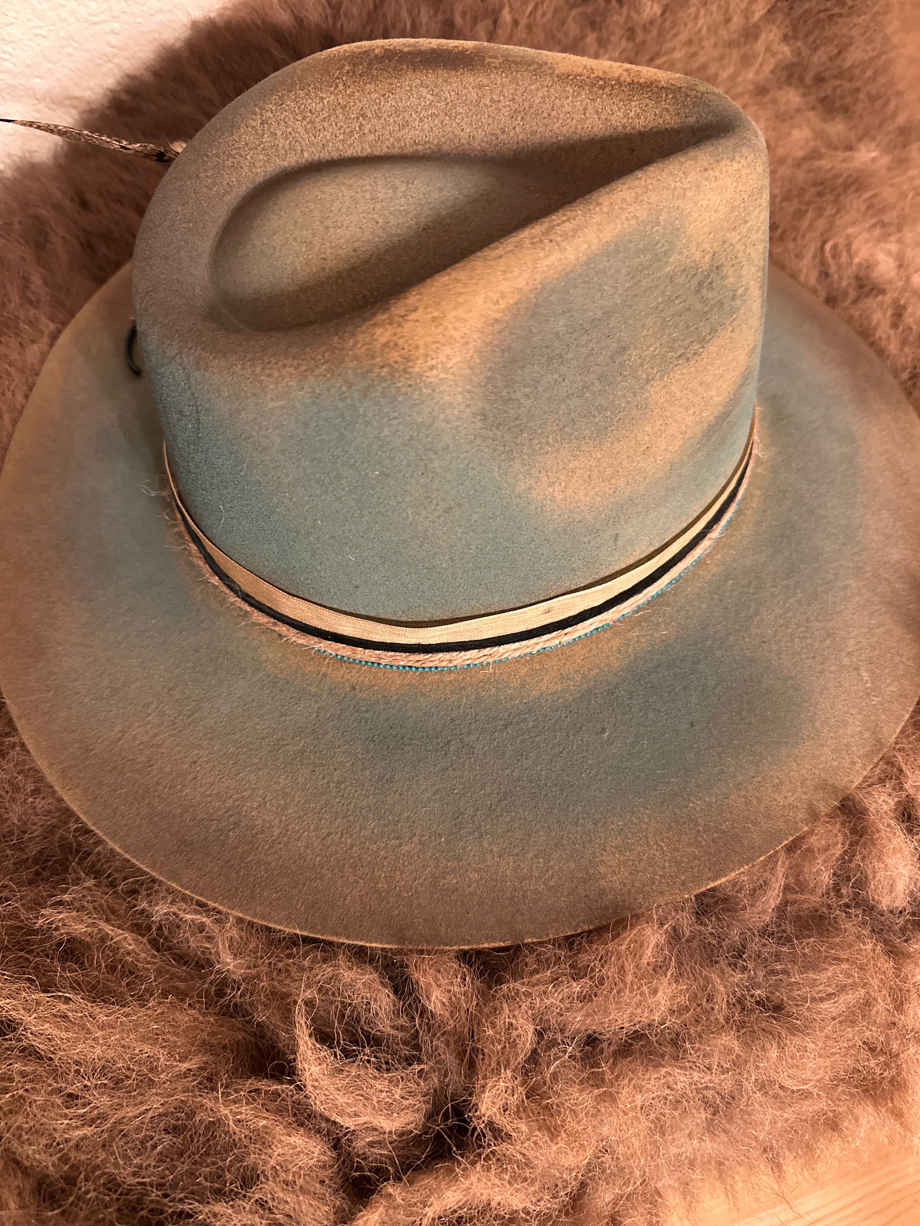 Fancy Vintage leopard band hat