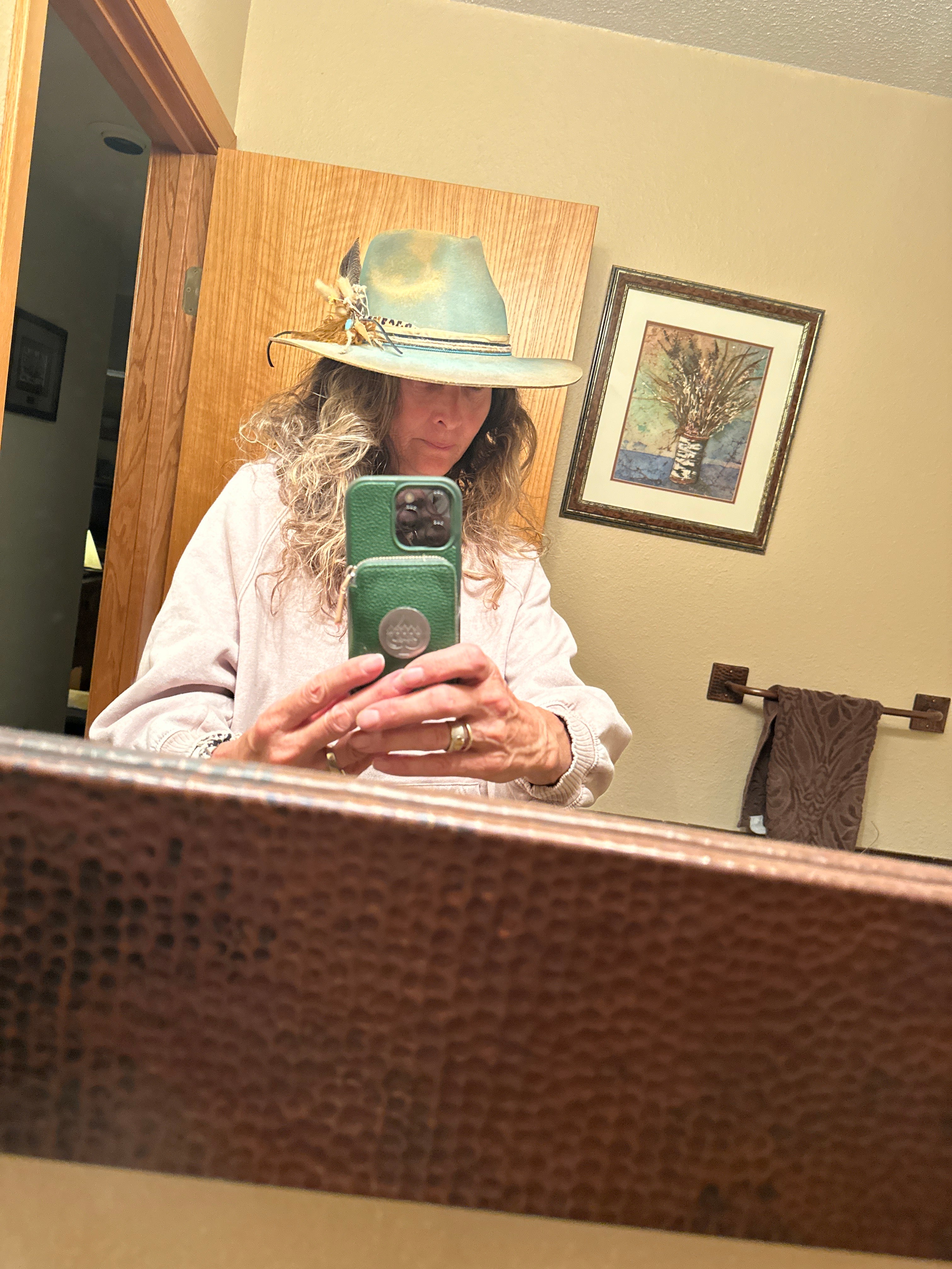Fancy Vintage leopard band hat